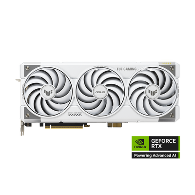 ASUS TUF Gaming Nvidia GeForce RTX 5070 TI OC 16GB BTF Graphics Card - White