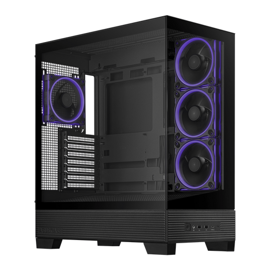ASUS A31 PLUS TG ARGB ATX Case - Black