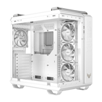 ASUS TUF Gaming GT502 HORIZON ARGB Panoramic ATX Mid Tower Case - White