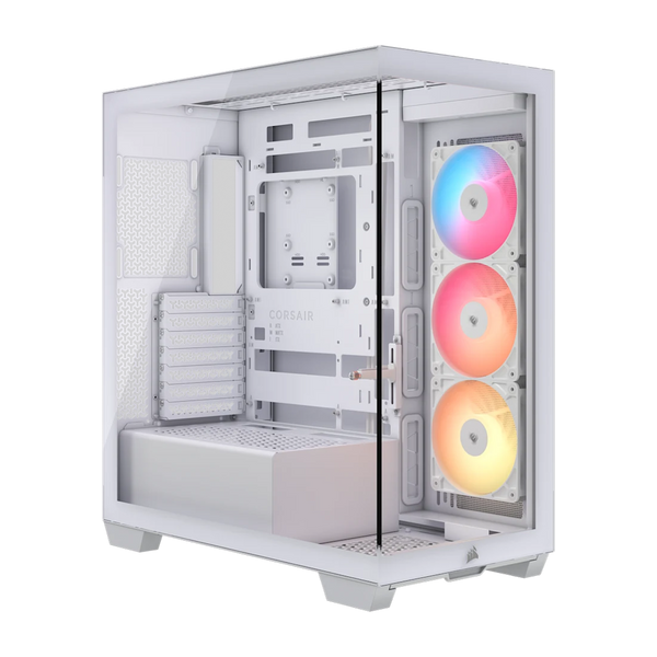 CORSAIR 3500X RS-R ARGB Mid Tower Case - White