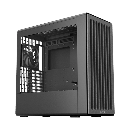 HAVN BF 360 Flow Mid Tower Case - Black