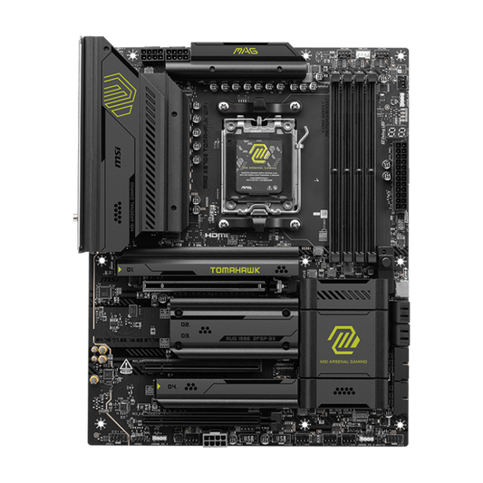 MSI MAG X870E TOMAHAWK WIFI DDR5 Motherboard - Black