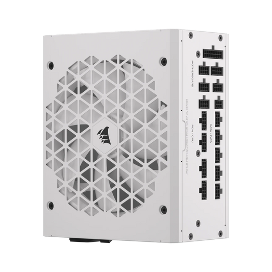 CORSAIR RM1200x 1200W 80 Plus Gold Shift Fully Modular Low Noise Side Connectors Power Supply - White