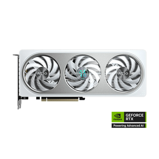 GIGABYTE Nvidia Geforce RTX 5060 Ti AERO OC 8GB Graphics Card - White