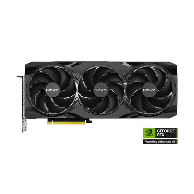 PNY Nvidia GeForce RTX 5080 OC 16GB Graphics Card - Black