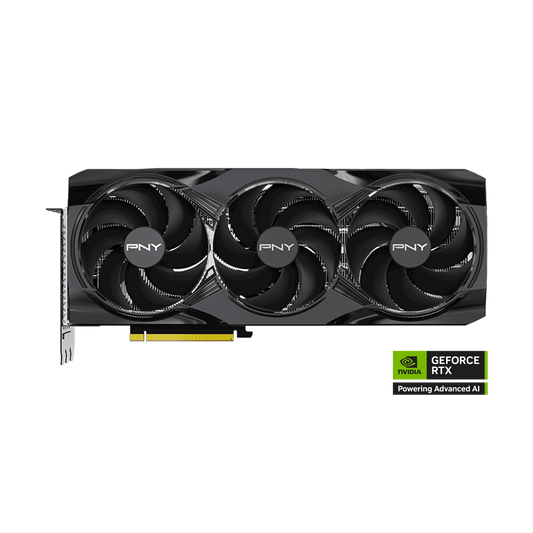 PNY Nvidia GeForce RTX 5080 OC 16GB Graphics Card - Black