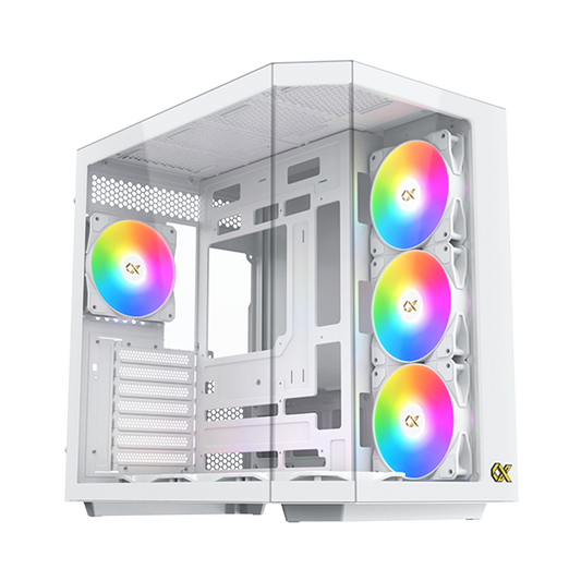 XIGMATEK CUBI II ARCTIC Type C ATX Case - White