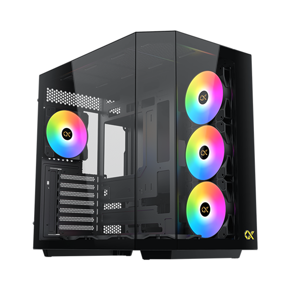 XIGMATEK CUBI II Type C ATX Case - Black