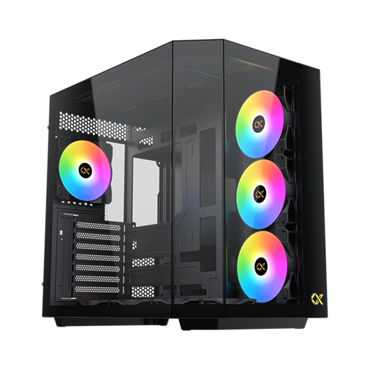 XIGMATEK CUBI II Type C ATX Case - Black