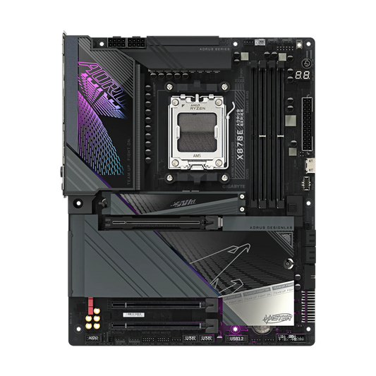 GIGABYTE X870E AORUS MASTER X3D Motherboard - Black