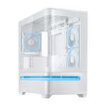 ASUS Prime AP202 ARGB mATX Case - White