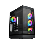 XIGMATEK META ARGB ATX Case - Black
