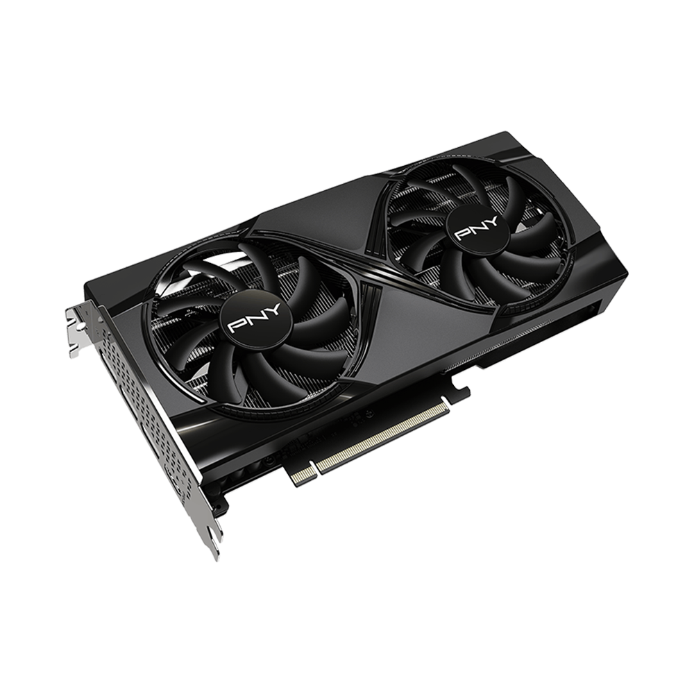 PNY Nvidia GeForce RTX 5060 Ti 8GB Overclocked Dual Fan Graphics Card - Black