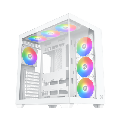 XIGMATEK AQUA V AIR ARCTIC ATX Case - White