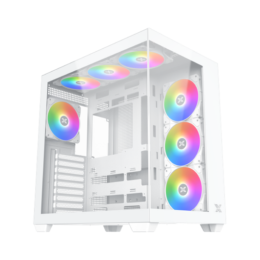 XIGMATEK AQUA V AIR ARCTIC ATX Case - White