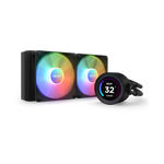 NZXT Kraken Elite 240 RGB 240mm AIO CPU Liquid Cooler With LCD Display - Black