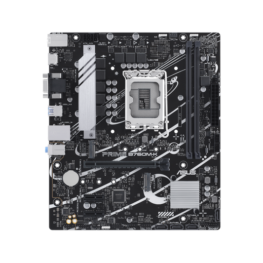 ASUS PRIME B760M-K DDR5 Motherboard - Black