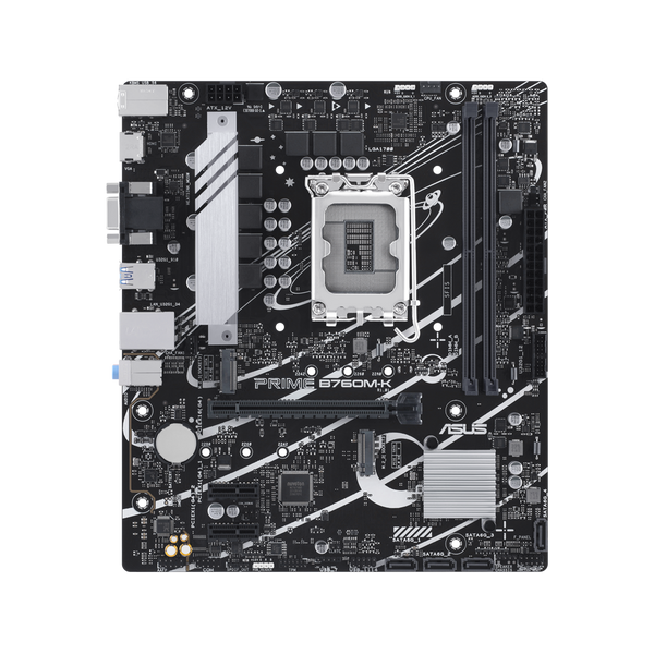 ASUS PRIME B760M-K DDR5 Motherboard - Black