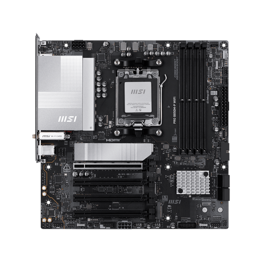 MSI PRO B850M-P WIFI DDR5 Motherboard - Black