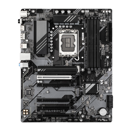 GIGBAYTE B760 DS3H WIFI6E GEN5 DDR5 Gaming Motherboard - Black