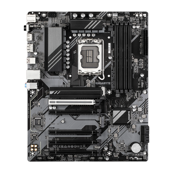 GIGBAYTE B760 DS3H WIFI6E GEN5 DDR5 Gaming Motherboard - Black
