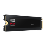 SAMSUNG 9100 PRO M.2 2280 PCIe GEN5X4 NVMe SSD With Heatsink (R:14,800 MB/s W:13,400 MB/s) - 4TB
