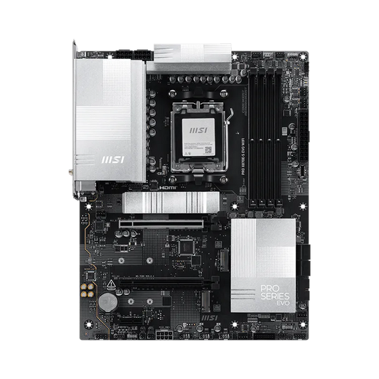 MSI PRO X870E-S EVO WIFi DDR5 Motherboard - Black
