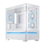 ASUS Prime AP202 ARGB mATX Case - White