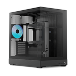 APNX V2-F With 4 Fans Mid Tower Case - Black