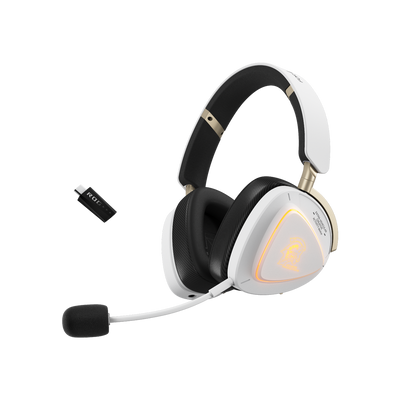 ASUS ROG Delta II-KOJIMA Wired Gaming Headset - White