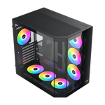 XIGMATEK CUBI II Type C ATX Case - Black