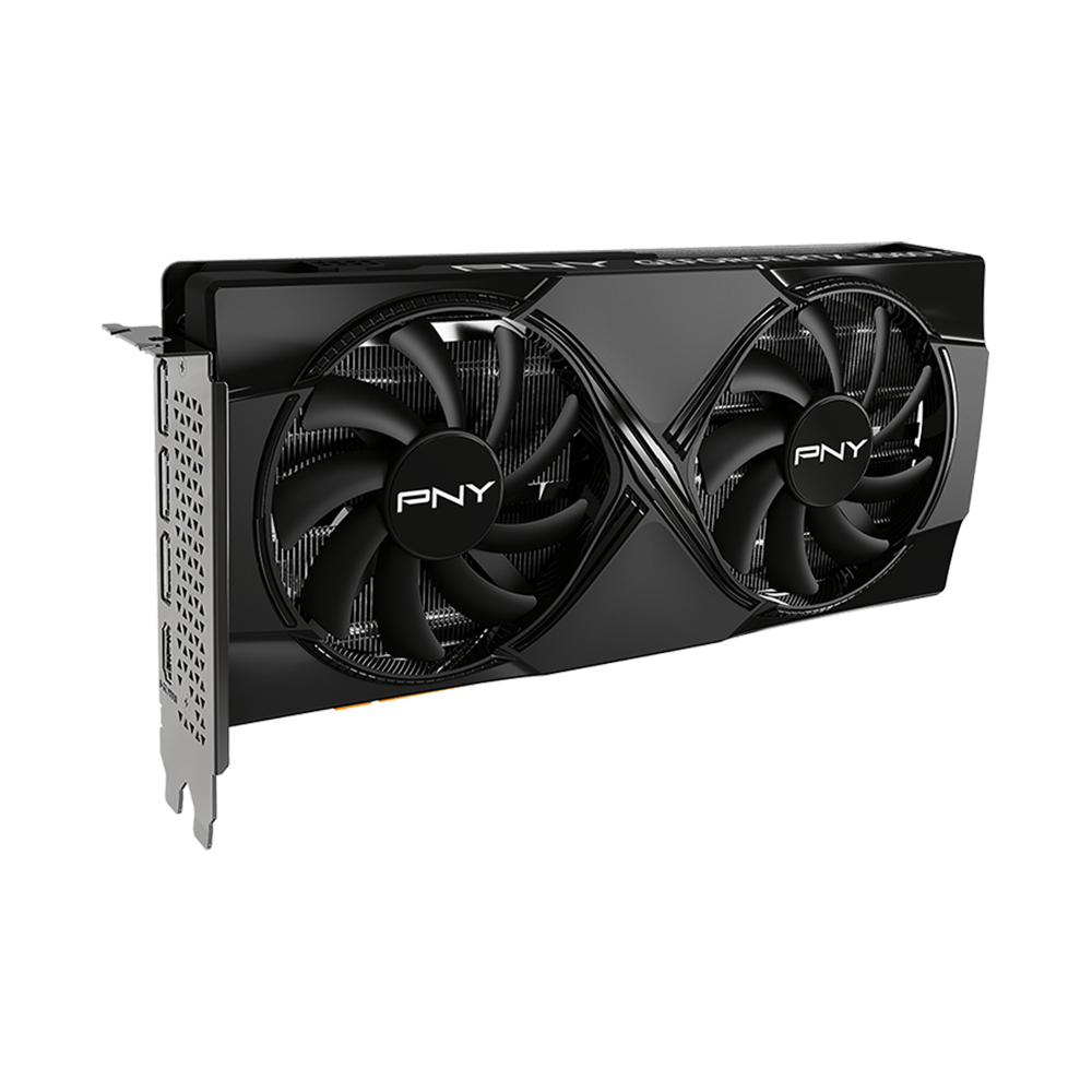 PNY Nvidia GeForce RTX 5060 Ti 8GB Overclocked Dual Fan Graphics Card - Black