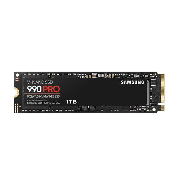 SAMSUNG 990 PRO M.2 2280 PCIe GEN4X4 NVMe SSD (R:7,450 MB/s W:6,900 MB/s) - 1TB