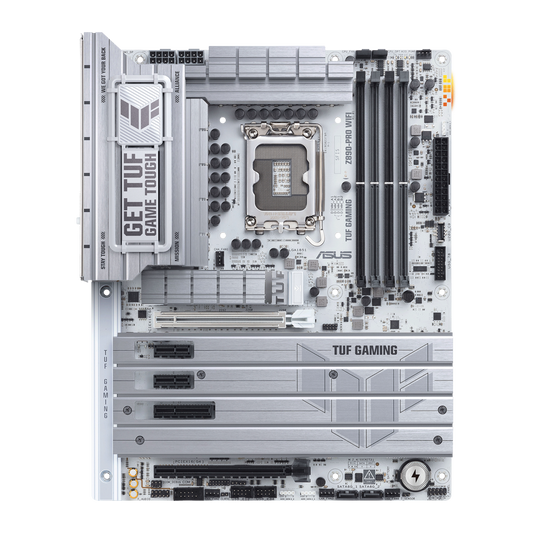 ASUS TUF GAMING Z890-PRO WIFI-7 DDR5 Motherboard - White