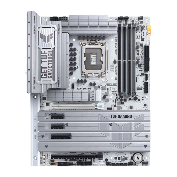 ASUS TUF GAMING Z890-PRO WIFI-7 DDR5 Motherboard - White