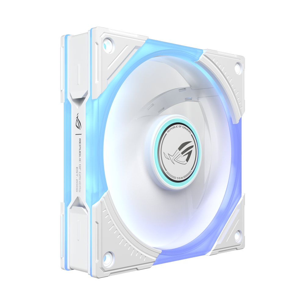 ASUS ROG EURUX GR120 ARGB Reverse Single Fan - White