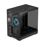 APNX V2-F With 4 Fans Mid Tower Case - Black