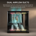 CORSAIR AIR 5400 LX-R RGB LINK Tempered Glass Mid Tower ATX Case - Black