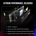 PNY XLR8 CS3140 M.2 2280 PCIe GEN4X4 NVMe SSD (R:7,500MB/s W6,850:MB/s) - 4TB