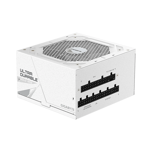GIGABYTE UD850GM 850W PG5 V2 Fully modular PCIe 5.1 ATX 3.1 ICE 80 Plus Gold Power Supply Unit - White