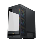 XIGMATEK META ARGB ATX Case - Black