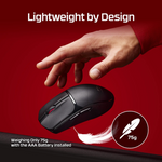 HyperX Pulsefire Fuse Wireless Gaming Mouse - Black