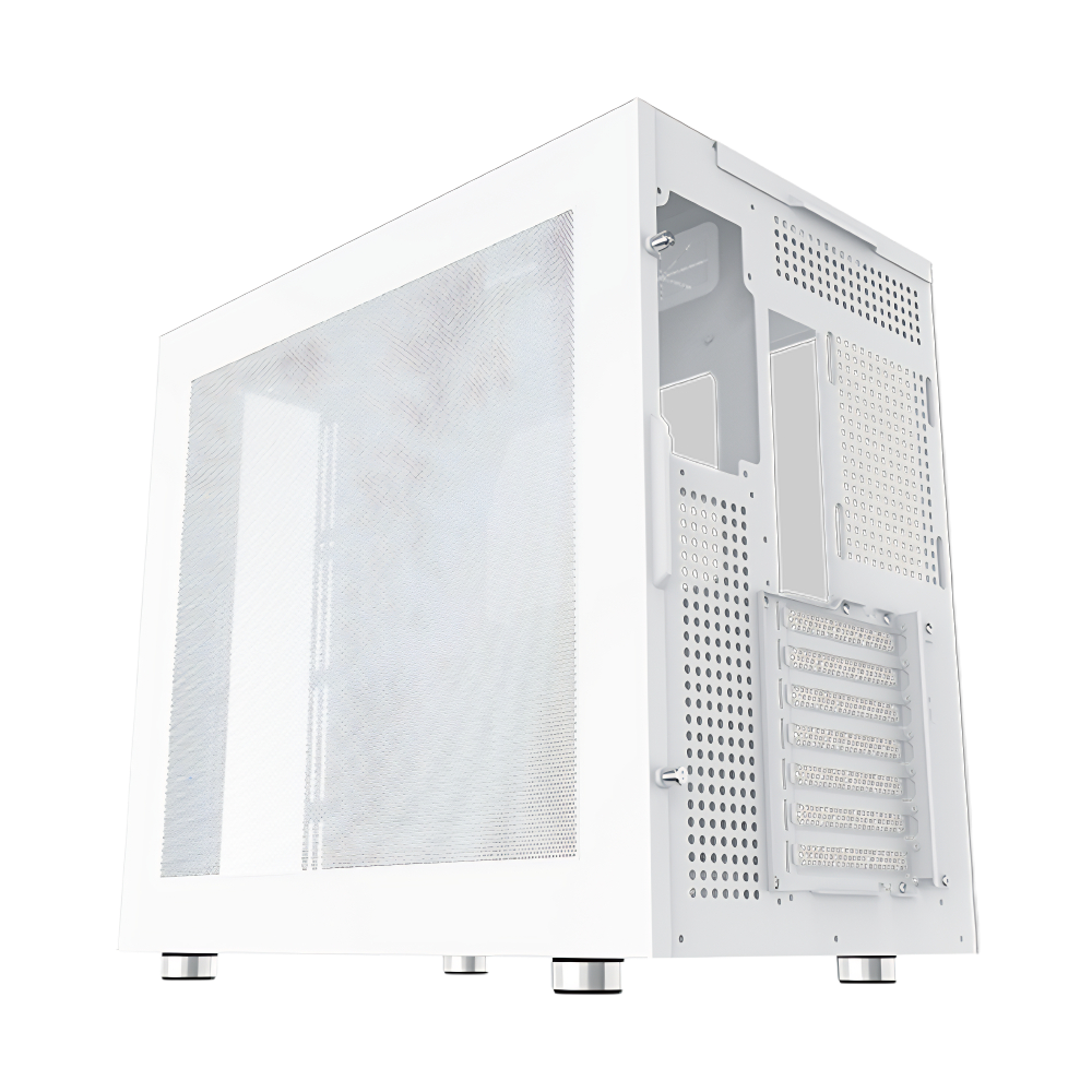 XIGMATEK AQUA ULTRA AIR ARCTIC ARGB Atx Case - White