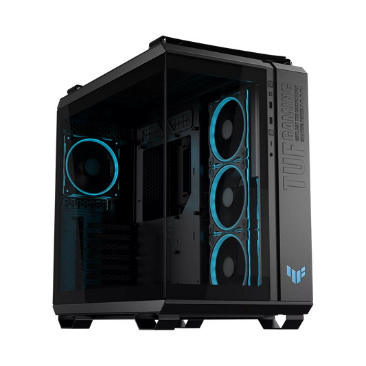 ASUS TUF Gaming GT502 HORIZON ARGB Panoramic ATX Mid Tower Case - Black