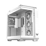 ASUS TUF Gaming GT502 HORIZON ARGB Panoramic ATX Mid Tower Case - White
