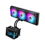 ASUS ROG RYUO IV SLC 360 ARGB AIO CPU Liquid Cooler - Black