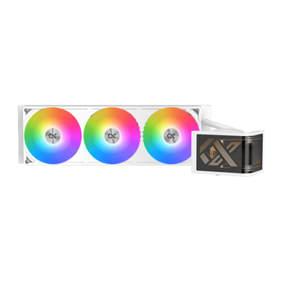 XIGMATEK Connect Ultra 360 Arctic AIO Liquid Cooler - White