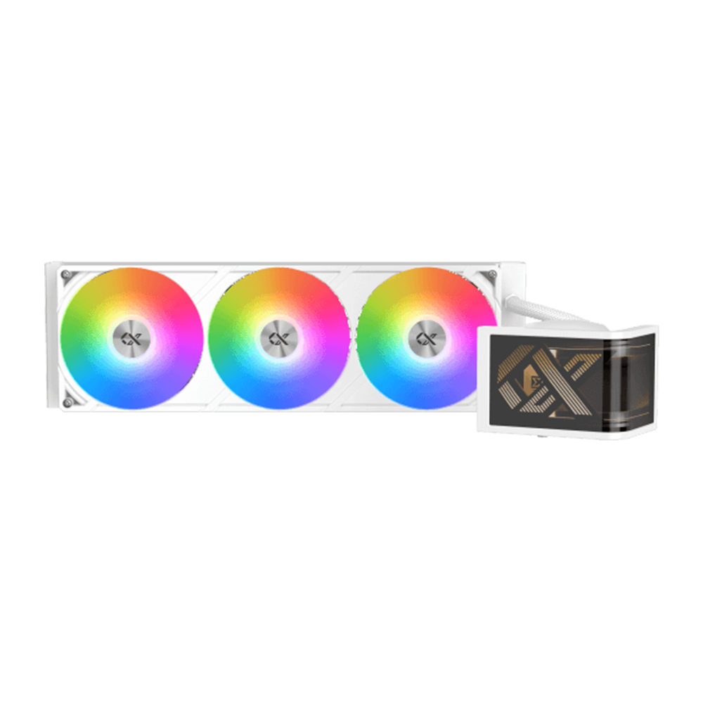 XIGMATEK Connect Ultra 360 Arctic AIO Liquid Cooler - White