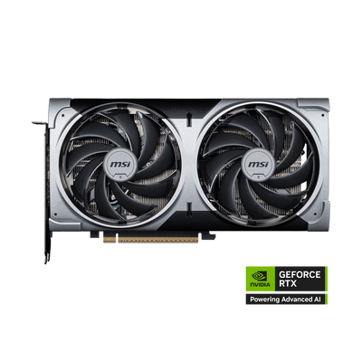 MSI Nvidia GeForce RTX 5070 12GB VENTUS 2X OC Graphics Card - Black