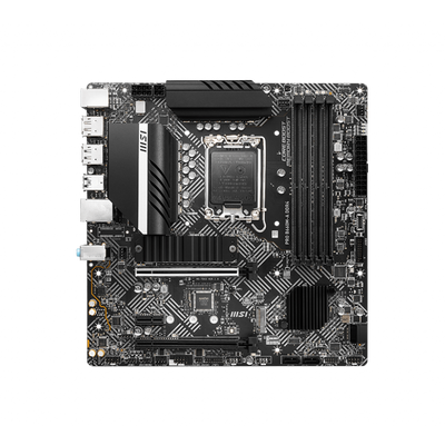 MSI PRO B660M-A DDR4 LGA 1700 mATX Motherboard - Black